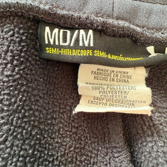 Under Armour Black Fleece Lined Track Pants, Size Medium - Picture 4 of 5